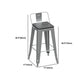 1/3/4 Pieces Industrial Bar Stool and Table Set Silver Iron Bar Set Clearhalo 'Bar Furniture' 'furn' 'furn_home_bar_bar_sets' 'Furniture' 'Home Bars & Bar Sets' 'home_bar_bar_sets' 'Kitchen & Dining Furniture' 6032999