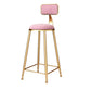Glam Juego de mesa de bar de 1/4 piezas, mesa rectangular de piedra con taburetes altos para balcón