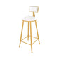 Glam Style Rectangle Bar Table 1/6 Pieces Solid Wood Counter Table Beige 30"H Stool (Single) Clearhalo 'Bar Furniture' 'furn' 'furn_home_bar_bar_sets' 'Furniture' 'Home Bars & Bar Sets' 'home_bar_bar_sets' 'Kitchen & Dining Furniture' 6033032