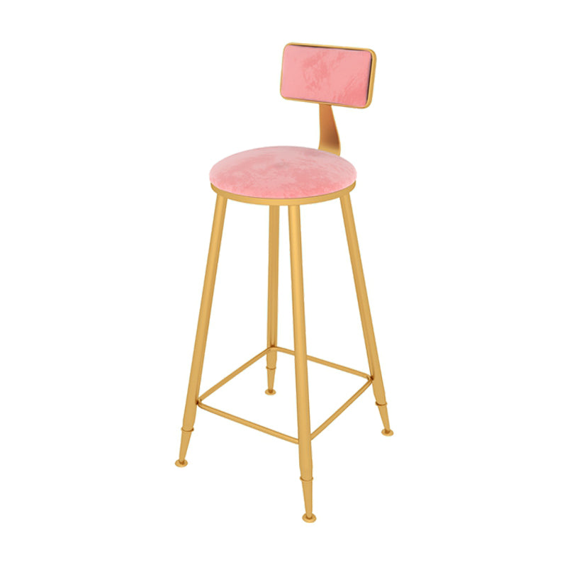 Glam Style Rectangle Bar Table 1/6 Pieces Solid Wood Counter Table Light-Pink 30"H Stool (Single) Clearhalo 'Bar Furniture' 'furn' 'furn_home_bar_bar_sets' 'Furniture' 'Home Bars & Bar Sets' 'home_bar_bar_sets' 'Kitchen & Dining Furniture' 6033045