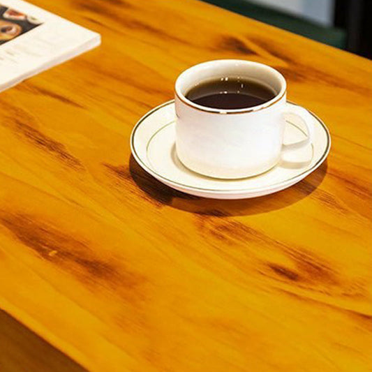 Industrial Rectangle Pub Table Set 1/3/5 Pieces Pine Wood Top Bar Table with Metal Stools