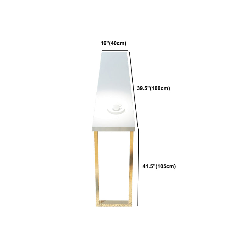 Glam – ensemble de Table de bar rectangulaire, 1/7 pièces, Table de comptoir en bois massif pour l'intérieur