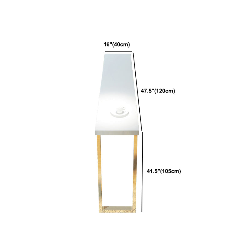 Glam – ensemble de Table de bar rectangulaire, 1/7 pièces, Table de comptoir en bois massif pour l'intérieur