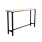 Solid Wood Bar Table Set Full Natural and Black 1/2/4 Pieces Pub Dining Set Clearhalo 'Bar Furniture' 'furn' 'furn_home_bar_bar_sets' 'Furniture' 'Home Bars & Bar Sets' 'home_bar_bar_sets' 'Kitchen & Dining Furniture' 6033139