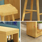 1/3 Pieces Pub Set Full Natural Modern Solid Wooden Bar table Set Clearhalo 'Bar Furniture' 'furn' 'furn_home_bar_bar_sets' 'Furniture' 'Home Bars & Bar Sets' 'home_bar_bar_sets' 'Kitchen & Dining Furniture' 6033176