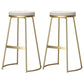 Mesa de bar rectangular Glam, mesa de mostrador de madera maciza de 1/2/3 piezas con taburetes tapizados