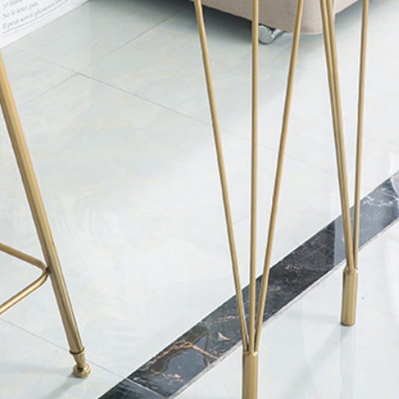 Mesa de bar rectangular Glam, mesa de mostrador de madera maciza de 1/2/3 piezas con taburetes tapizados