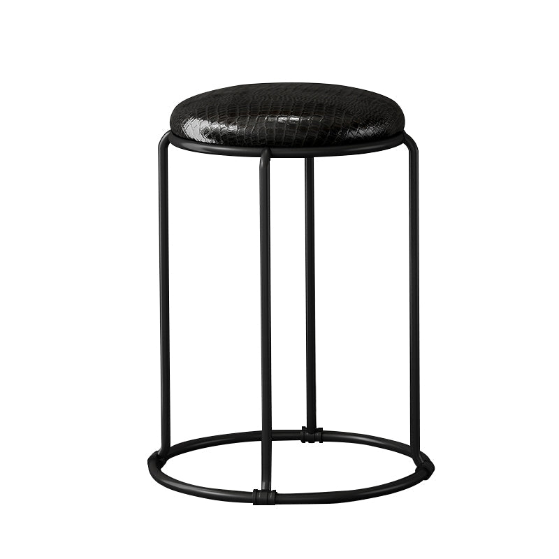 Moderna otholera otholedia de cuero otomano otomano resistente a la lágrima con patas de silla