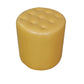 Moderno ottomano ottomano resistente all'acqua resistente alla vera pelle trapuntata pouf pouf pouf