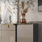 Sideboard Glam Sideboard con cassetto in pietra e sideboard a buffet in legno