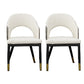 Metal Industrial Dining Chair with Arms Matte Finish Open Back Side Chair Off-White 2 Piece Set Clearhalo 'Dining Chairs' 'Dining Tables & Seating' 'dining_chair' 'furn' 'furn_dining_chair' 'Furniture' 'Kitchen & Dining Furniture' 6034337