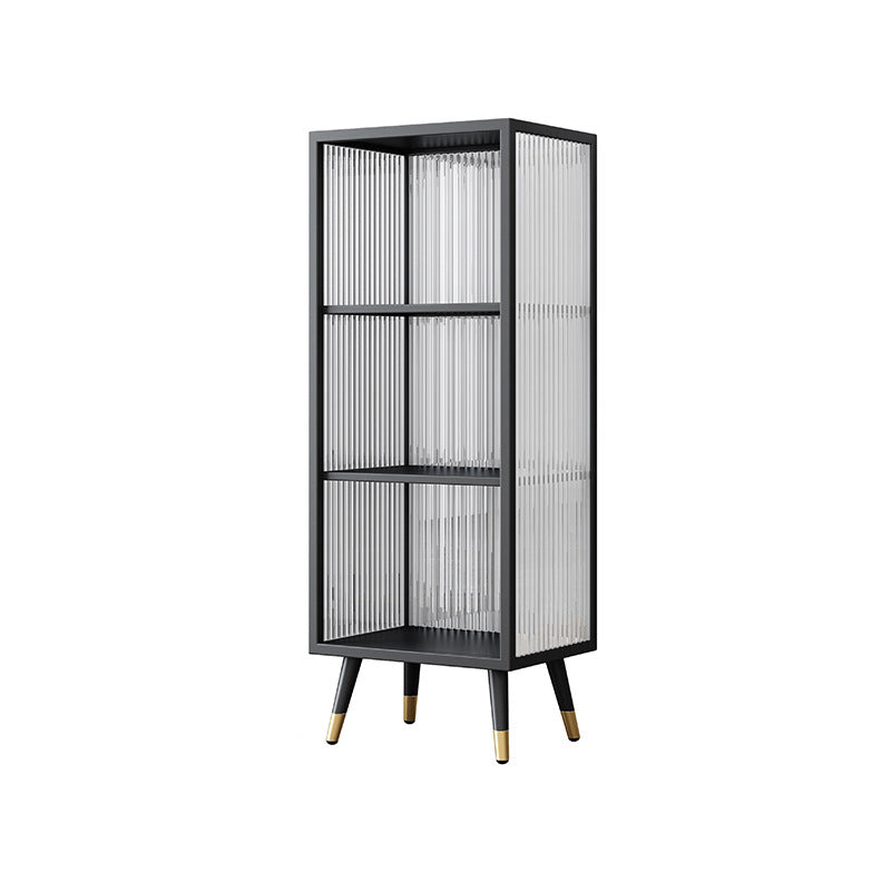 Sideboard in metallo in metallo in metallo glam Cucina in bianco e nero