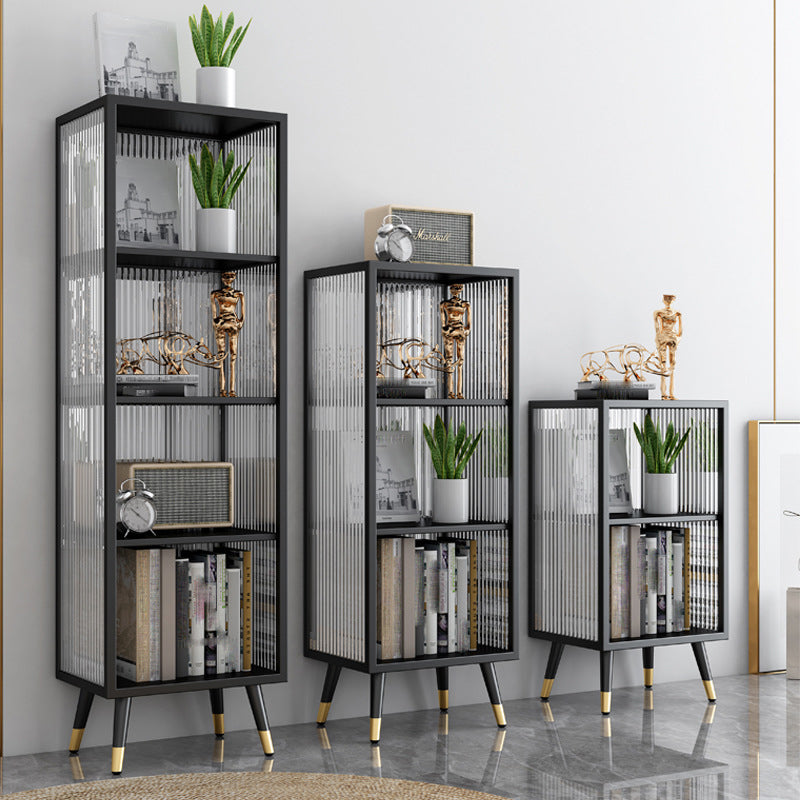 Sideboard in metallo in metallo in metallo glam Cucina in bianco e nero