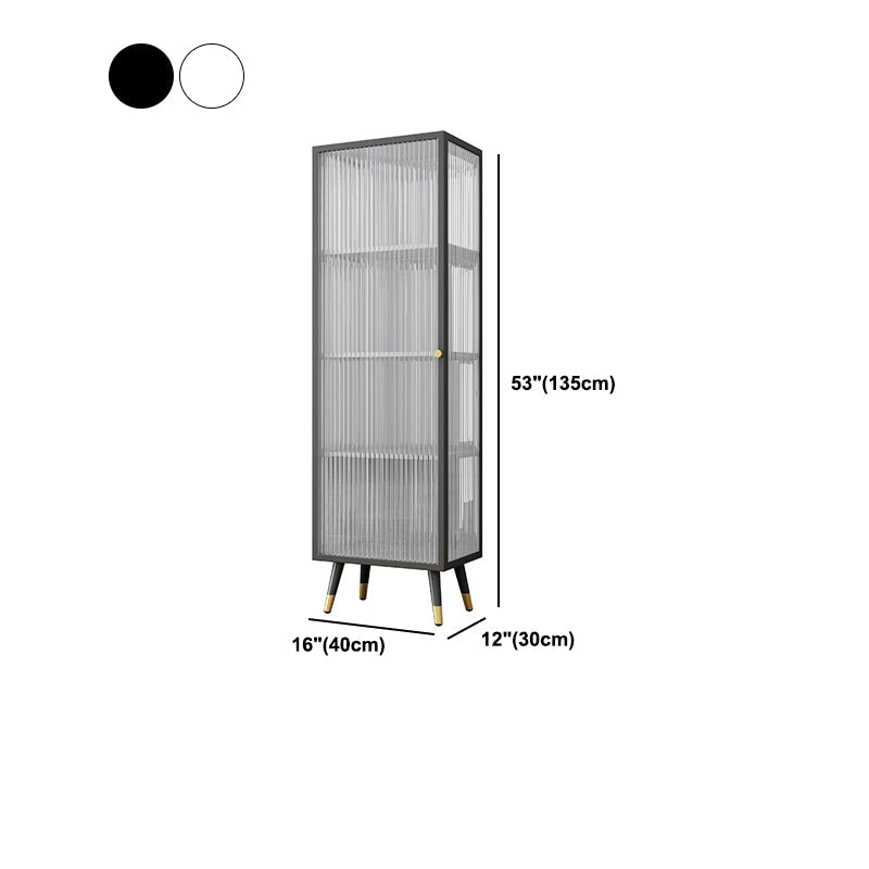 Sideboard in metallo in metallo in metallo glam Cucina in bianco e nero