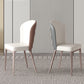 Contemporary Dining Side Chair Faux Leather Dining Side Chair for Indoor