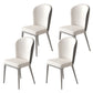 Contemporary Dining Side Chair Faux Leather Dining Side Chair for Indoor