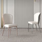 Contemporary Dining Side Chair Faux Leather Dining Side Chair for Indoor