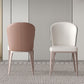 Contemporary Dining Side Chair Faux Leather Dining Side Chair for Indoor