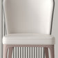 Contemporary Dining Side Chair Faux Leather Dining Side Chair for Indoor