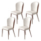 Contemporary Dining Side Chair Faux Leather Dining Side Chair for Indoor