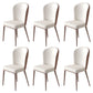Contemporary Dining Side Chair Faux Leather Dining Side Chair for Indoor