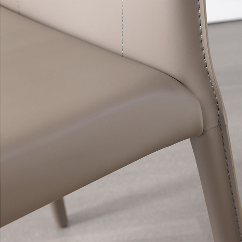 Sedia da pranzo moderna di alette per cucina con finitura opaca sedia