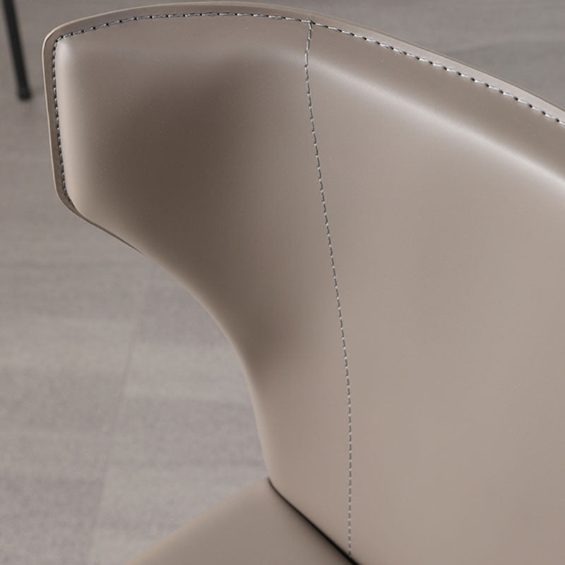 Sedia da pranzo moderna di alette per cucina con finitura opaca sedia