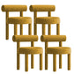 Upholstered Velvet Dining Side Chair Contemporary Indoor Dining Chair