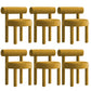 Upholstered Velvet Dining Side Chair Contemporary Indoor Dining Chair
