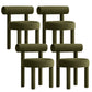 Upholstered Velvet Dining Side Chair Contemporary Indoor Dining Chair
