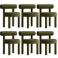 Upholstered Velvet Dining Side Chair Contemporary Indoor Dining Chair
