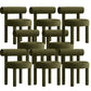 Upholstered Velvet Dining Side Chair Contemporary Indoor Dining Chair