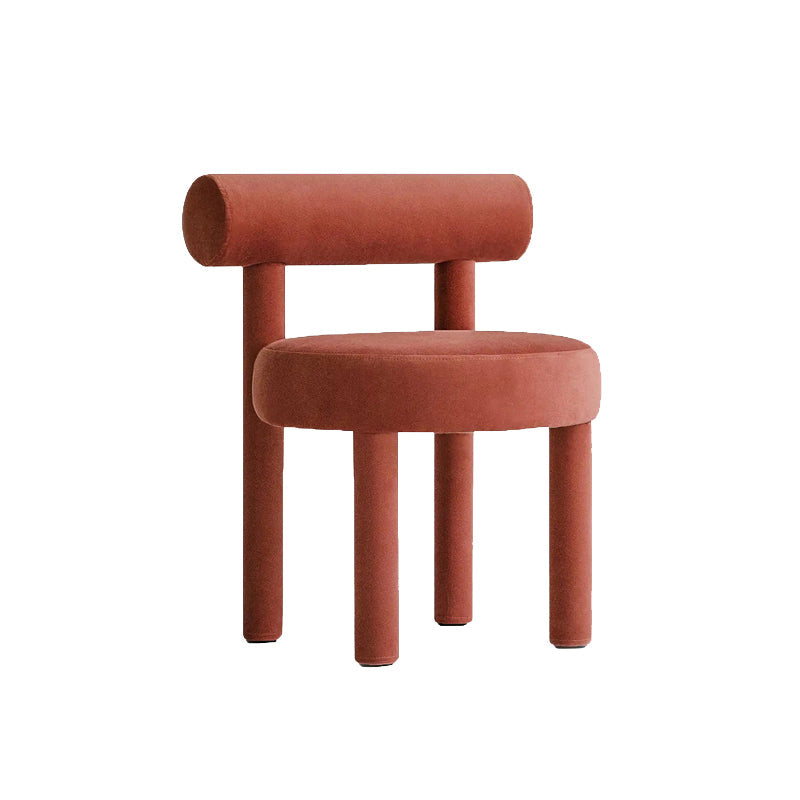 Upholstered Velvet Dining Side Chair Contemporary Indoor Dining Chair