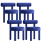 Upholstered Velvet Dining Side Chair Contemporary Indoor Dining Chair
