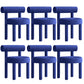 Upholstered Velvet Dining Side Chair Contemporary Indoor Dining Chair