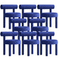 Upholstered Velvet Dining Side Chair Contemporary Indoor Dining Chair