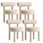 Upholstered Velvet Dining Side Chair Contemporary Indoor Dining Chair