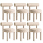 Upholstered Velvet Dining Side Chair Contemporary Indoor Dining Chair