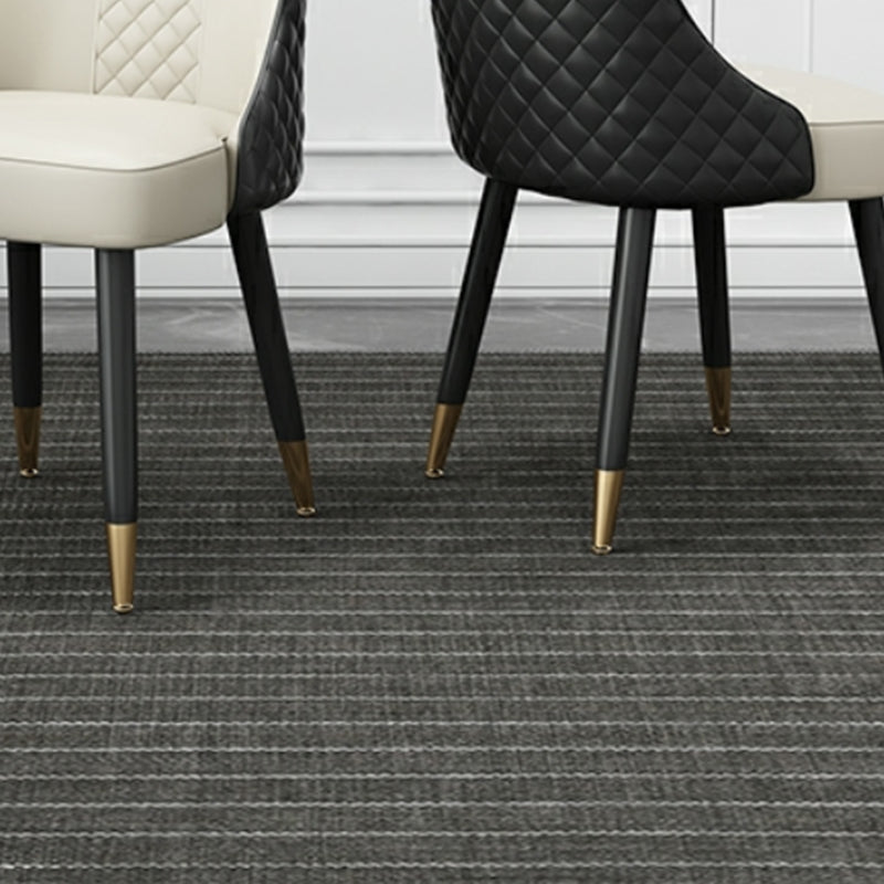 Glam gestoffeerde eetkamerstoel faux leer en houten zijstoel