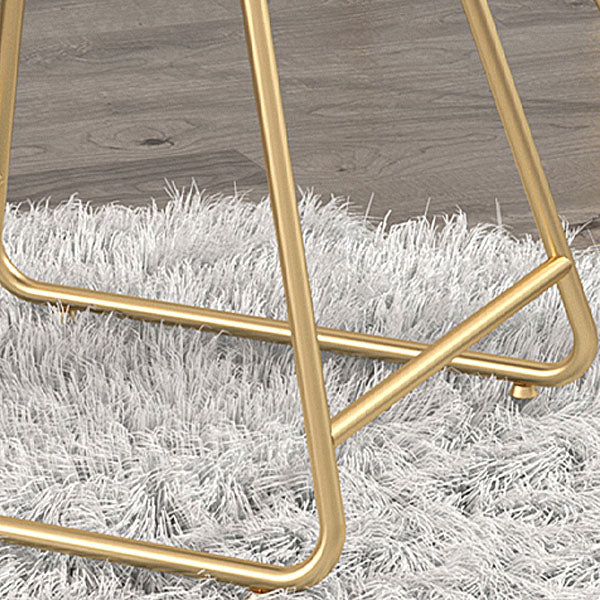 Armless Open Back Dining Chair Nordic Style Metal Dining Room Chair for Home Use Clearhalo 'Dining Chairs' 'Dining Tables & Seating' 'dining_chair' 'furn' 'furn_dining_chair' 'Furniture' 'Kitchen & Dining Furniture' 6035933