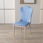 Leather Dining Side Chair Scandinavian Design Solid Back Armless Dining Chairs Clearhalo 'Dining Chairs' 'Dining Tables & Seating' 'dining_chair' 'furn' 'furn_dining_chair' 'Furniture' 'Kitchen & Dining Furniture' 6035991