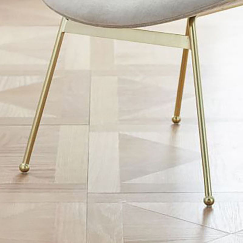 Glam Velvet Dining Room Chairs Metal Dining Armless Chair for Restaurant Use Clearhalo 'Dining Chairs' 'Dining Tables & Seating' 'dining_chair' 'furn' 'furn_dining_chair' 'Furniture' 'Kitchen & Dining Furniture' 6036101