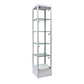 Modern Curio Cabinets Glass Display Cabinet with Locking Doors