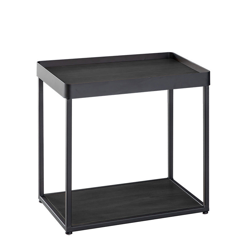 Moderno tavolo da notte in legno massiccio comodino da letto per soggiorno per soggiorno, 20,5 "w x 20" h