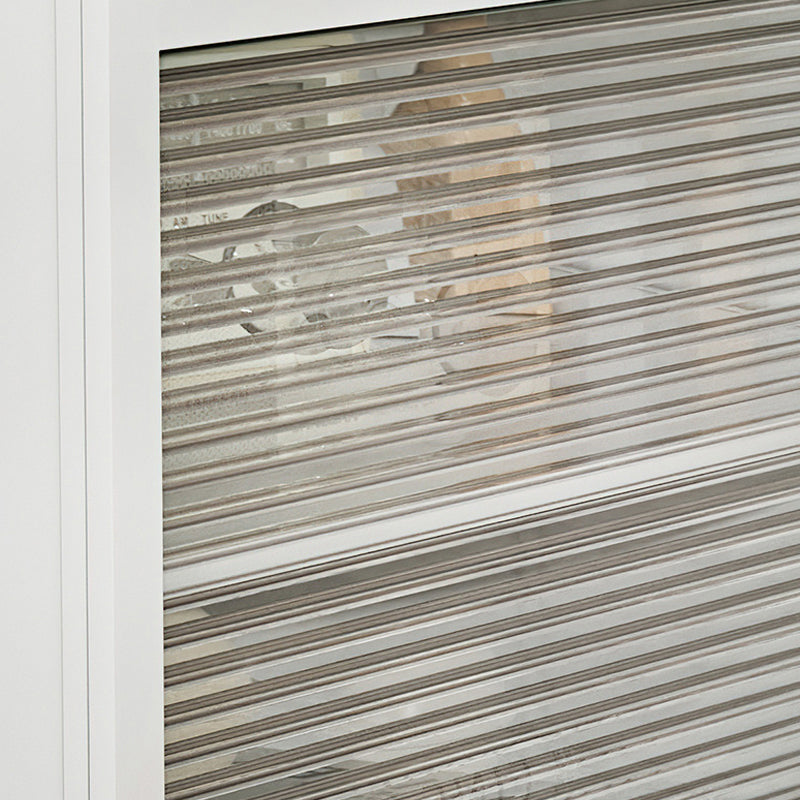 Gabinete de almacenamiento de mesa nocturna de vidrio moderno para dormitorio