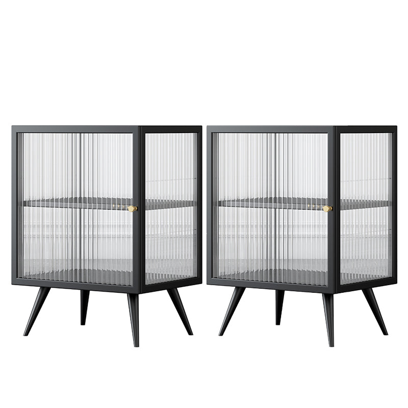 Las puertas modernas incluían la mesita de noche de metal de la cama con las piernas para el dormitorio