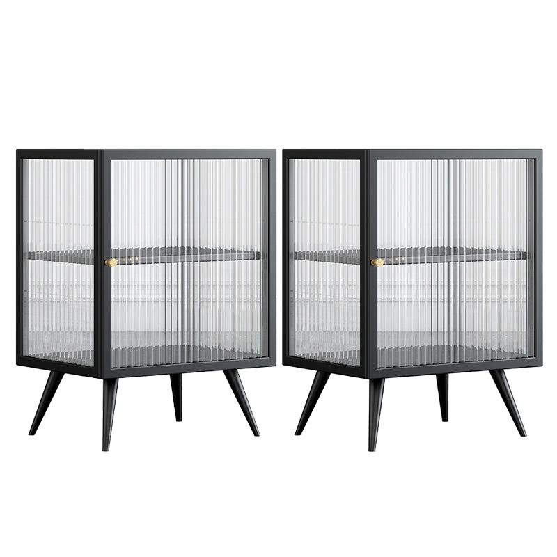 Las puertas modernas incluían la mesita de noche de metal de la cama con las piernas para el dormitorio