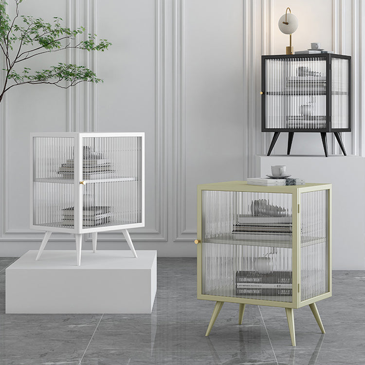 Las puertas modernas incluían la mesita de noche de metal de la cama con las piernas para el dormitorio