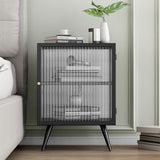 Las puertas modernas incluían la mesita de noche de metal de la cama con las piernas para el dormitorio