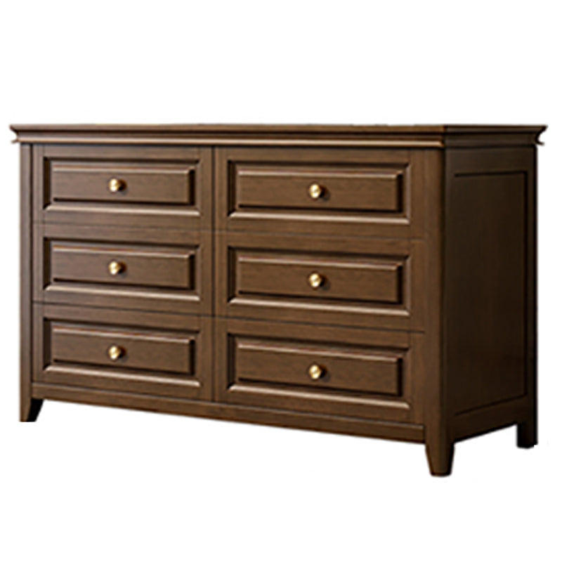 Traditional Dresser Solid Wood Storage Chest with 4/6/7 Drawers 6 Clearhalo 'Bedroom Furniture' 'Dressers & Chests' 'dressers_chests' 'furn' 'furn_dressers_chests' 'Furniture' 6036682